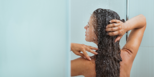 Showering-dry-skin